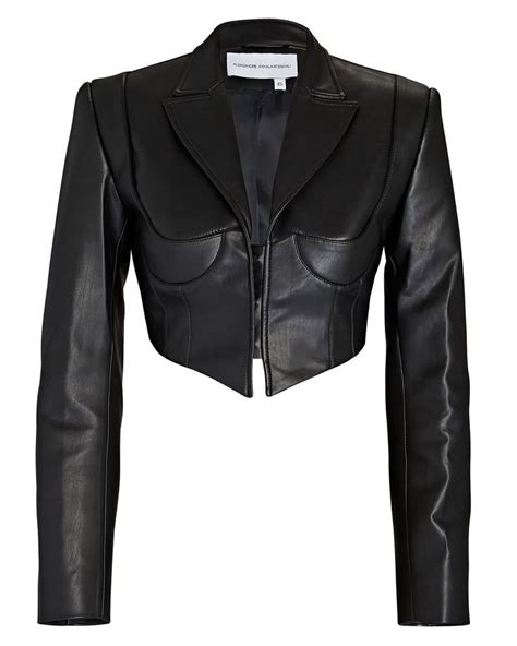 cropped leather jacket curated on LTK